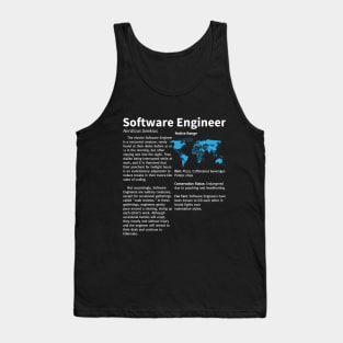 Software Engineer - Nerdius Geekius Tank Top